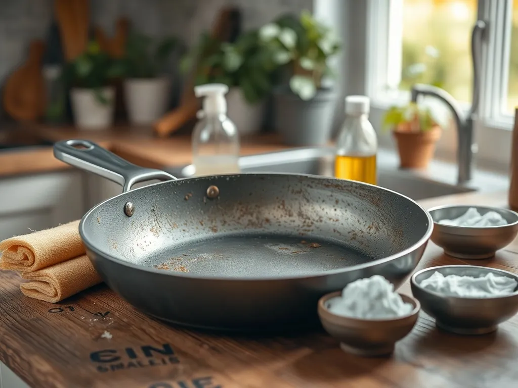 Czym wyczyścić patelnie od spodu? Sprawdzone metody i porady