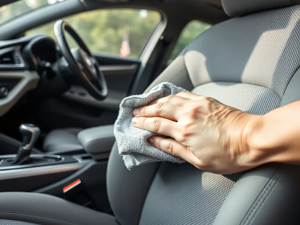 Czym wyczyścić tapicerkę w aucie? Sprawdzone metody i porady