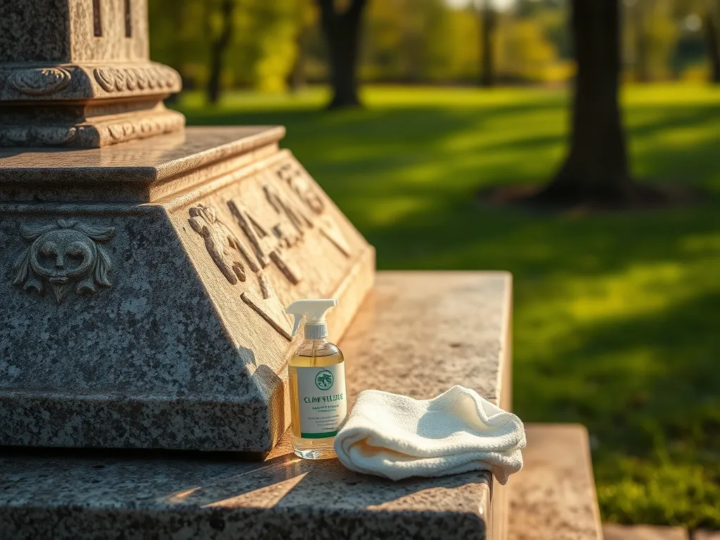 Czym wyczyścić pomnik z kamienia? Sprawdzone metody i porady