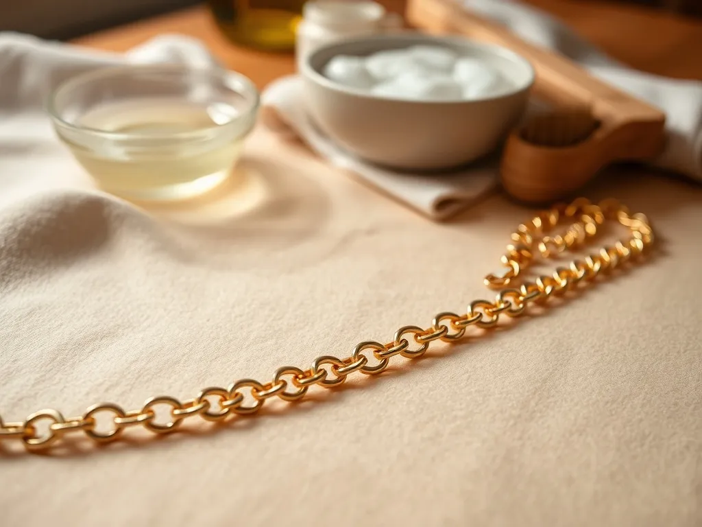 Czym wyczyścić złoty łańcuszek? Sprawdzone domowe metody