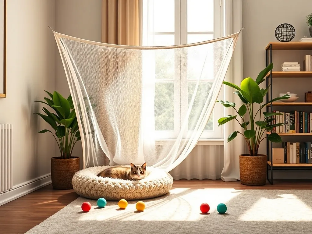 Siatka dla kota – rodzaje i zastosowania w mieszkaniach