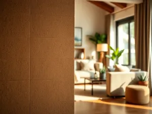 Zalety korka ściennego jako izolacji akustycznej w domu lub biurze